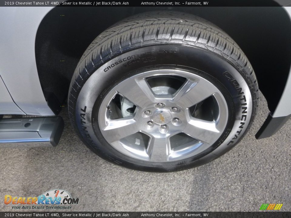 2019 Chevrolet Tahoe LT 4WD Silver Ice Metallic / Jet Black/Dark Ash Photo #2