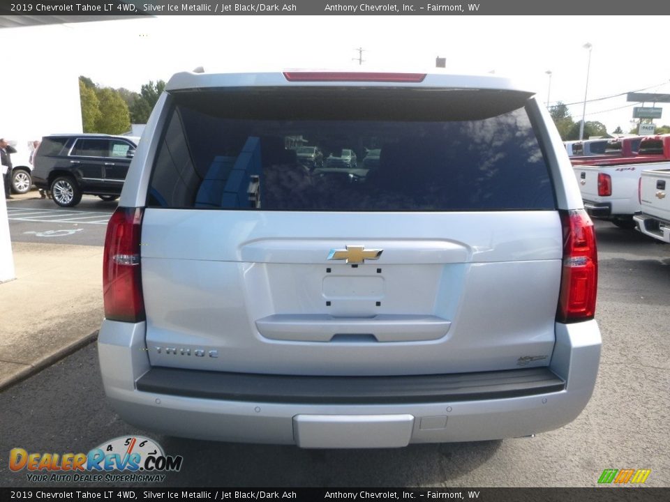 2019 Chevrolet Tahoe LT 4WD Silver Ice Metallic / Jet Black/Dark Ash Photo #4