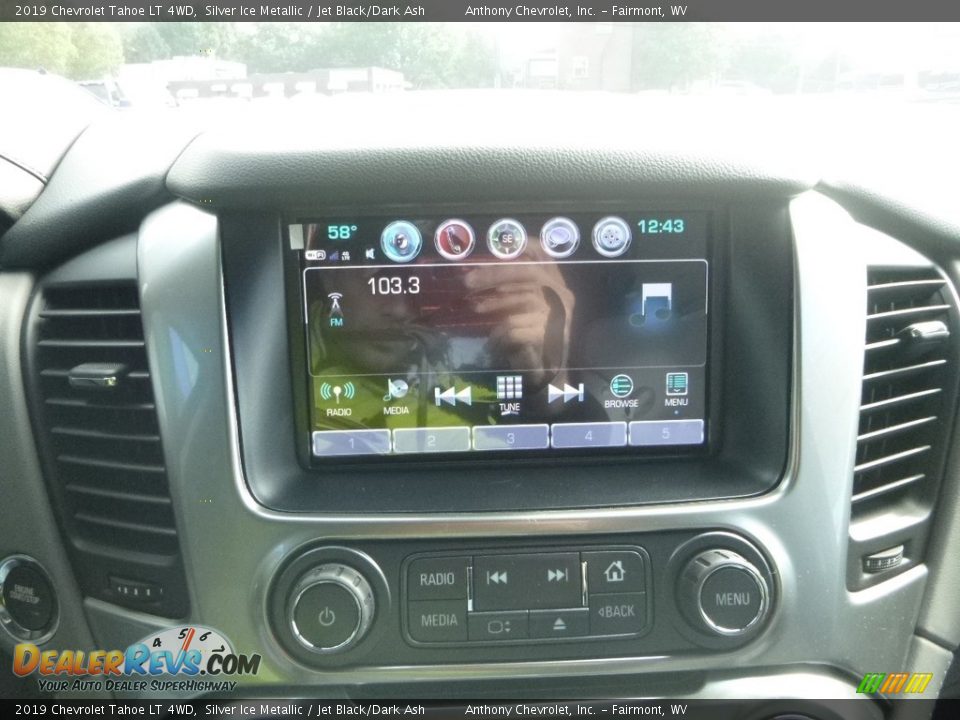 2019 Chevrolet Tahoe LT 4WD Silver Ice Metallic / Jet Black/Dark Ash Photo #15