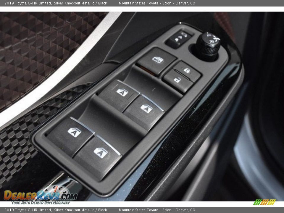 2019 Toyota C-HR Limited Silver Knockout Metallic / Black Photo #23