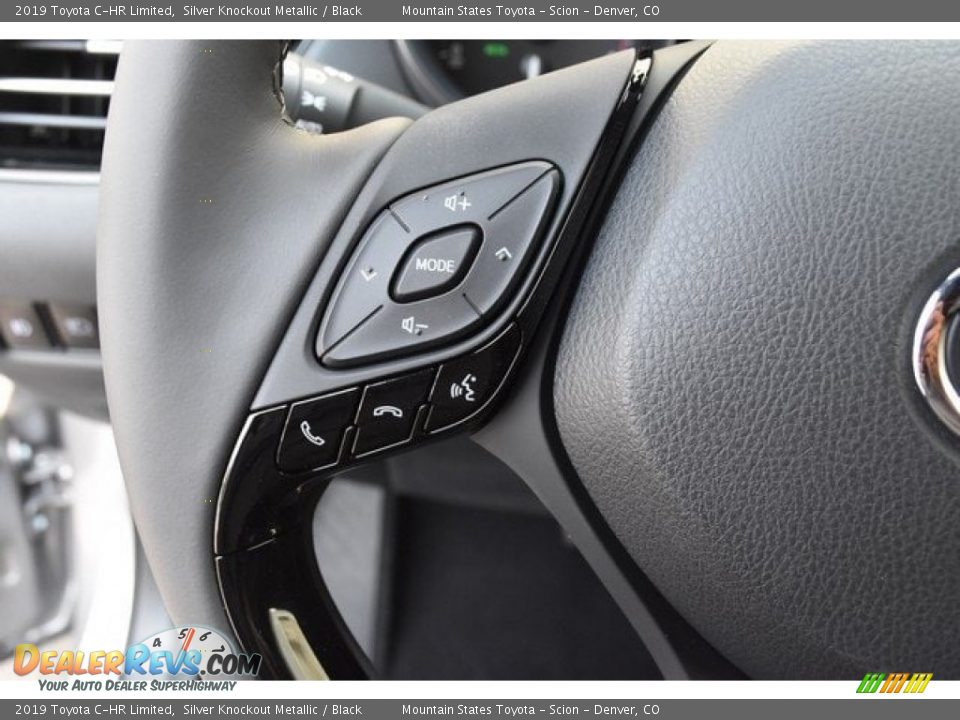 2019 Toyota C-HR Limited Silver Knockout Metallic / Black Photo #25