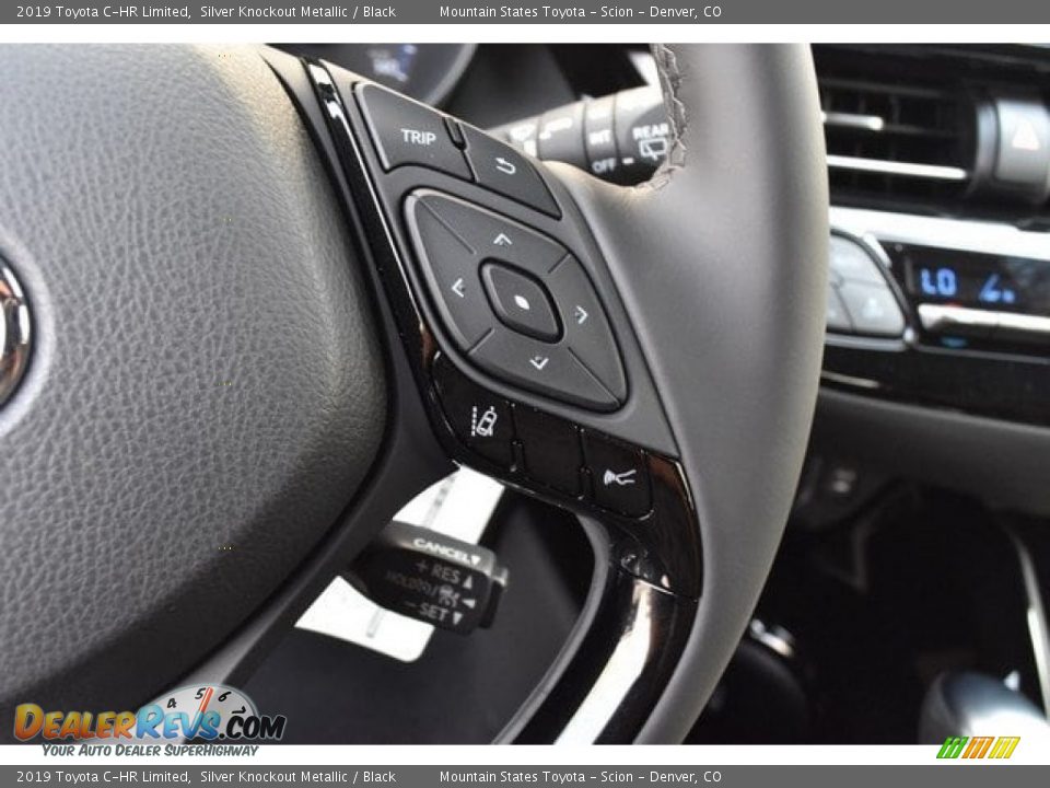 2019 Toyota C-HR Limited Silver Knockout Metallic / Black Photo #26