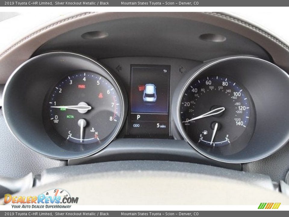 2019 Toyota C-HR Limited Silver Knockout Metallic / Black Photo #27