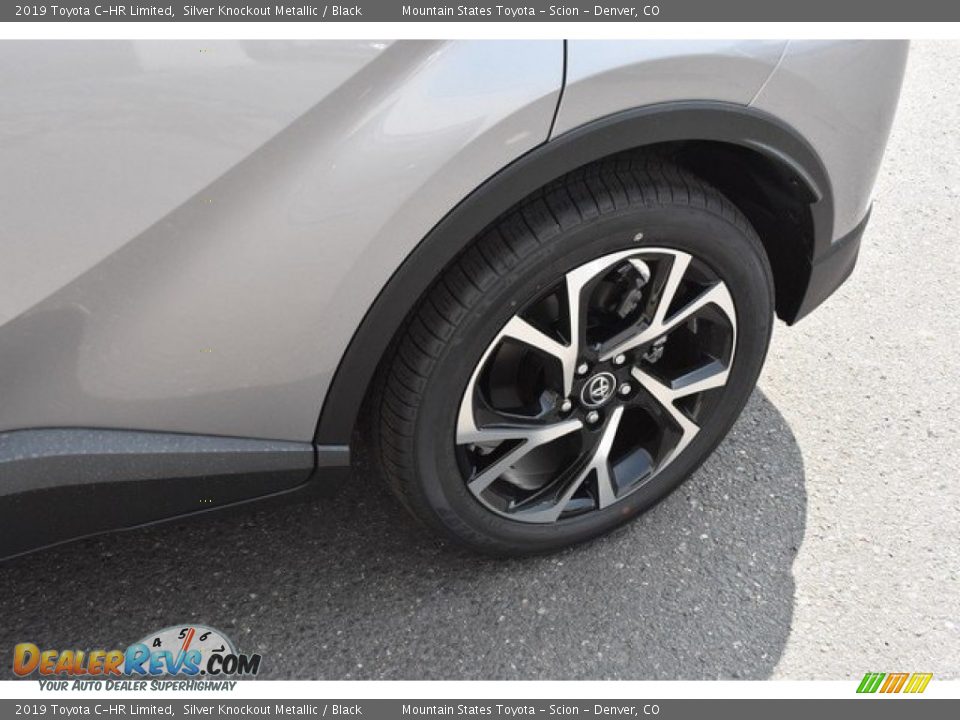 2019 Toyota C-HR Limited Silver Knockout Metallic / Black Photo #33