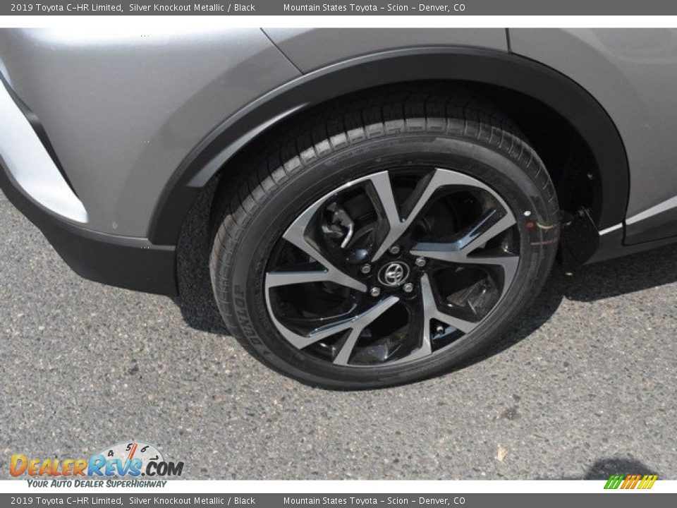 2019 Toyota C-HR Limited Silver Knockout Metallic / Black Photo #34