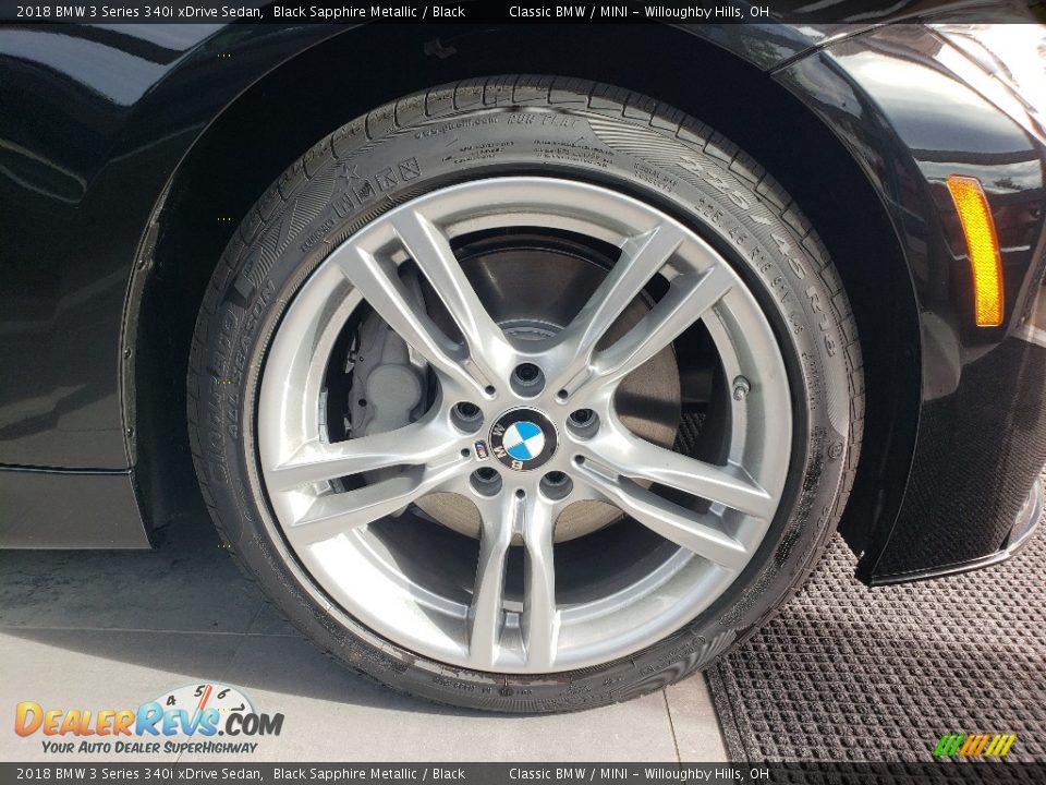 2018 BMW 3 Series 340i xDrive Sedan Black Sapphire Metallic / Black Photo #5