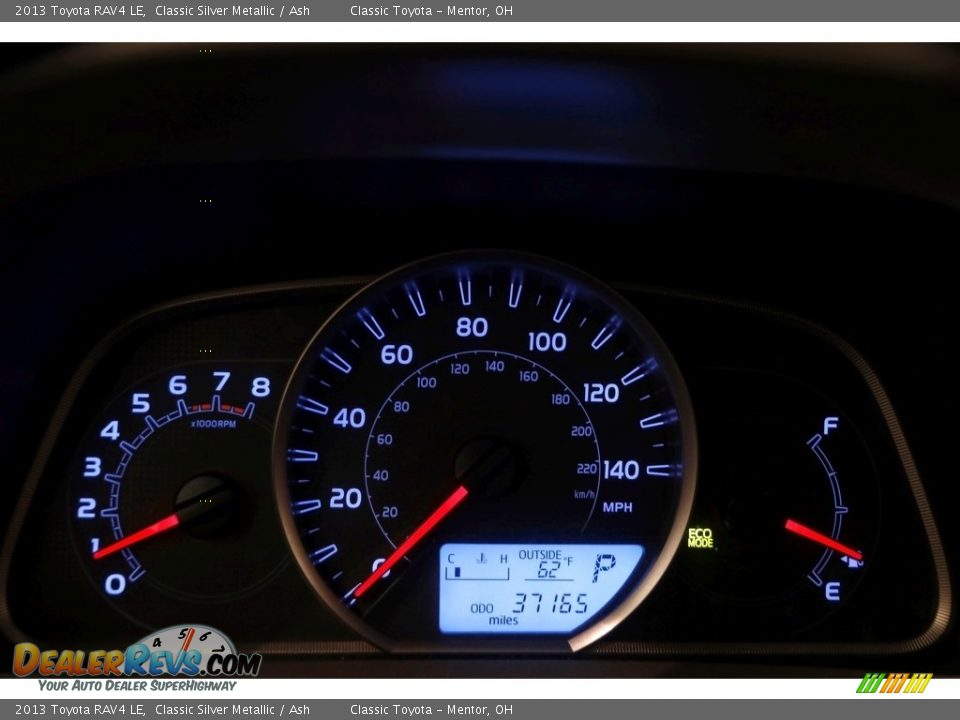 2013 Toyota RAV4 LE Classic Silver Metallic / Ash Photo #7