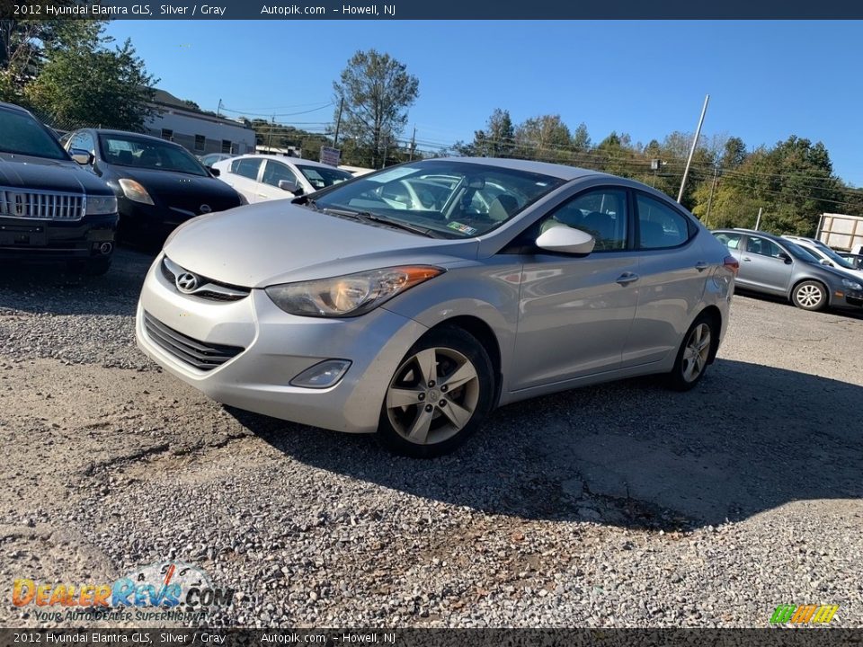 2012 Hyundai Elantra GLS Silver / Gray Photo #1