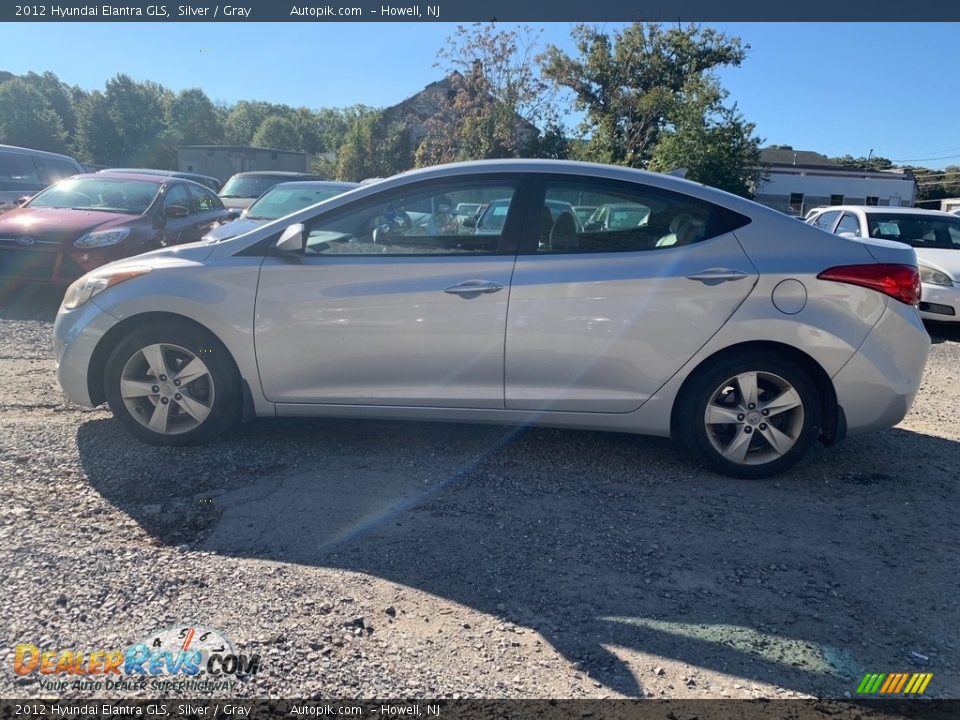 2012 Hyundai Elantra GLS Silver / Gray Photo #2