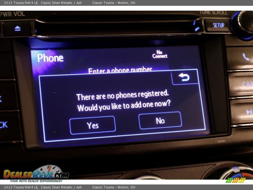 2013 Toyota RAV4 LE Classic Silver Metallic / Ash Photo #11