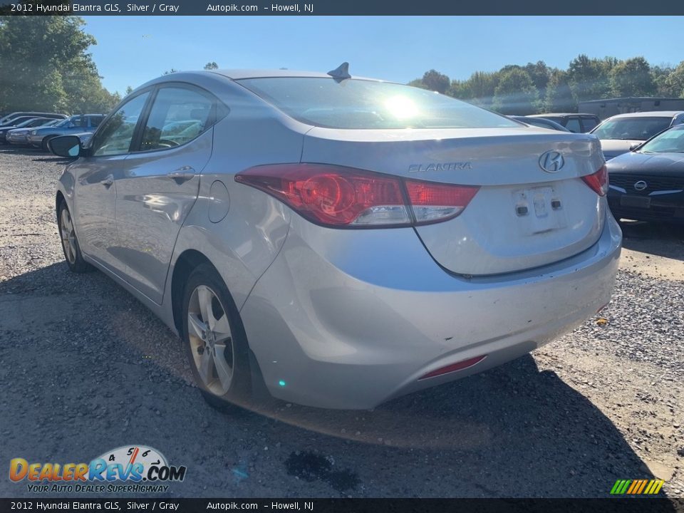 2012 Hyundai Elantra GLS Silver / Gray Photo #3