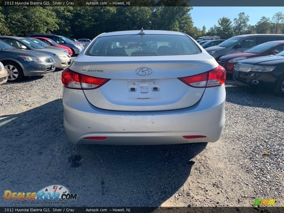 2012 Hyundai Elantra GLS Silver / Gray Photo #4