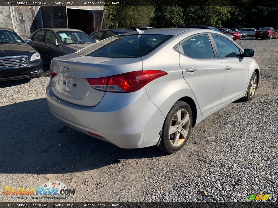 2012 Hyundai Elantra GLS Silver / Gray Photo #5