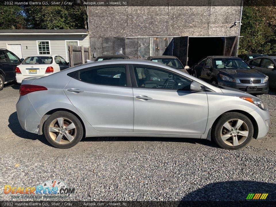 2012 Hyundai Elantra GLS Silver / Gray Photo #6