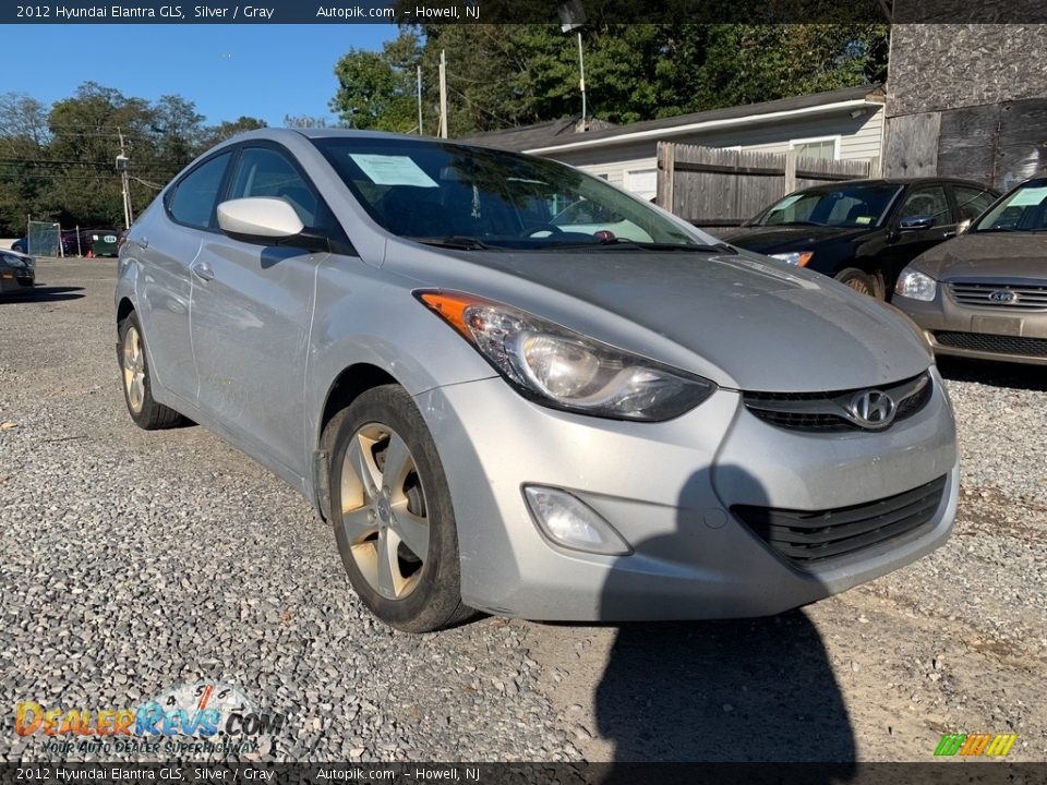 2012 Hyundai Elantra GLS Silver / Gray Photo #7