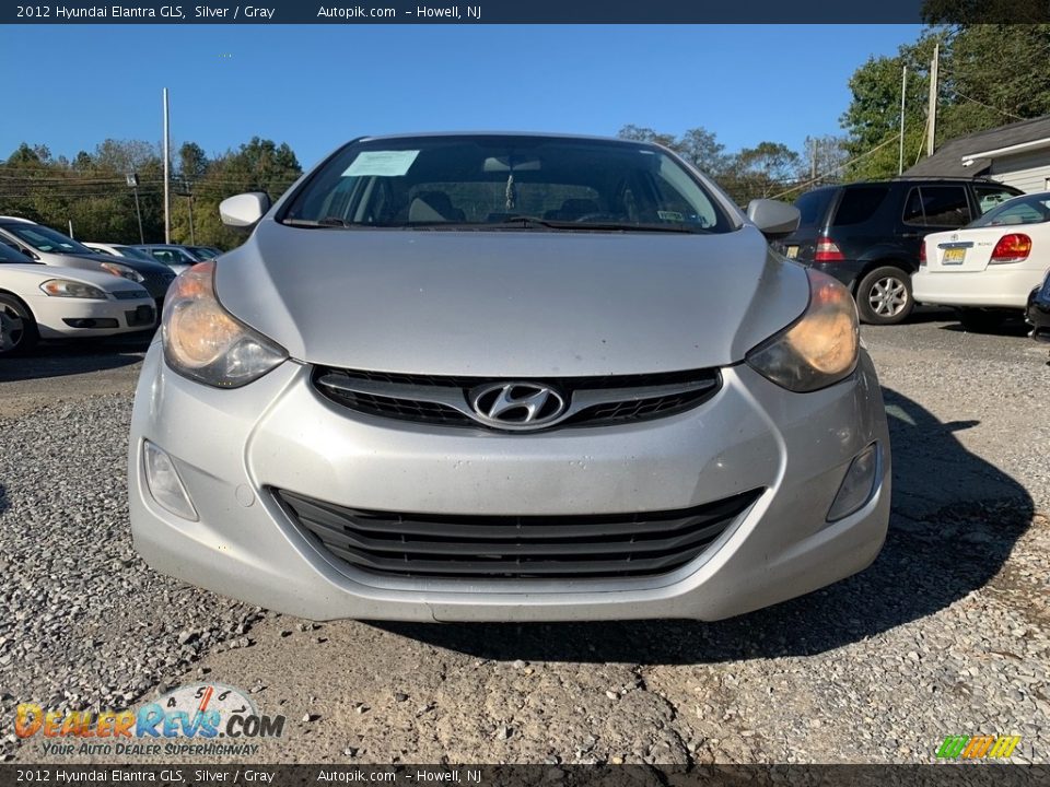 2012 Hyundai Elantra GLS Silver / Gray Photo #8