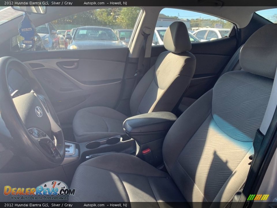 2012 Hyundai Elantra GLS Silver / Gray Photo #9