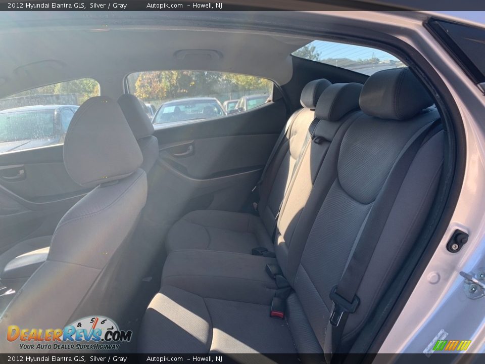 2012 Hyundai Elantra GLS Silver / Gray Photo #10