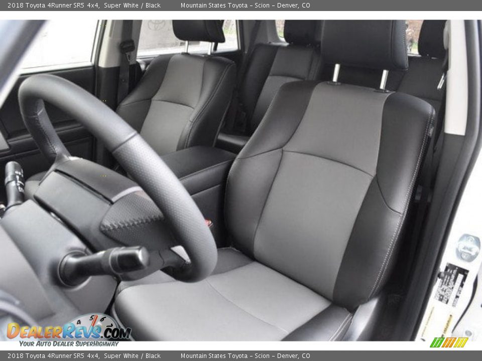 2018 Toyota 4Runner SR5 4x4 Super White / Black Photo #7