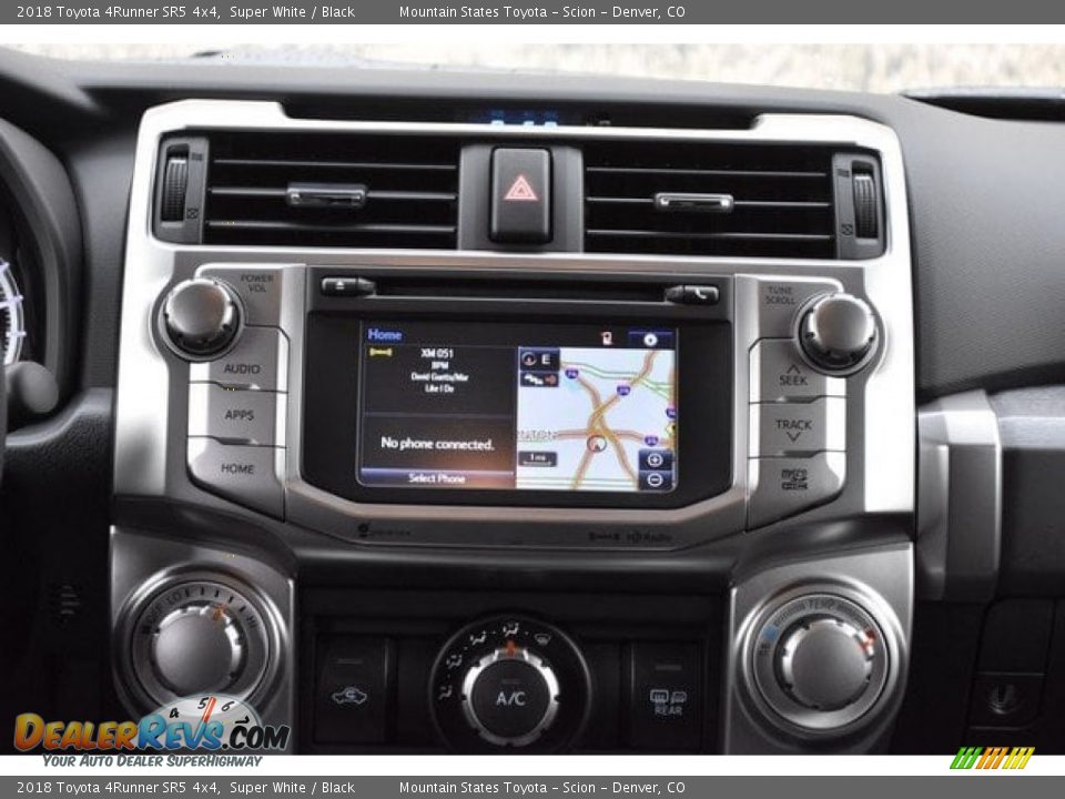 2018 Toyota 4Runner SR5 4x4 Super White / Black Photo #9