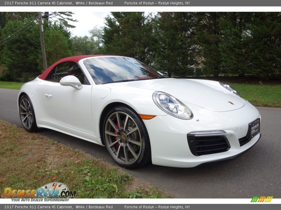 Front 3/4 View of 2017 Porsche 911 Carrera 4S Cabriolet Photo #8