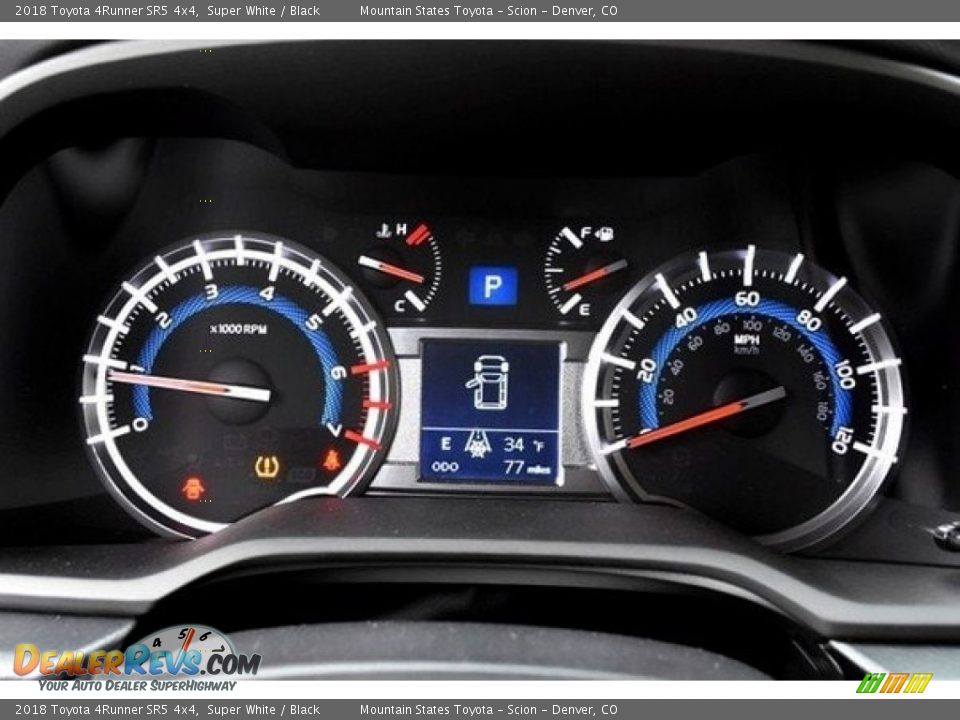 2018 Toyota 4Runner SR5 4x4 Super White / Black Photo #27