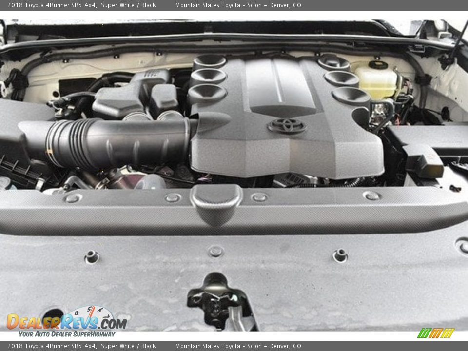 2018 Toyota 4Runner SR5 4x4 Super White / Black Photo #31