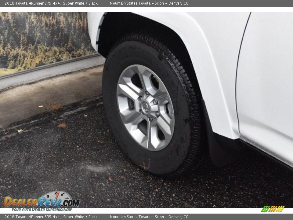 2018 Toyota 4Runner SR5 4x4 Super White / Black Photo #32
