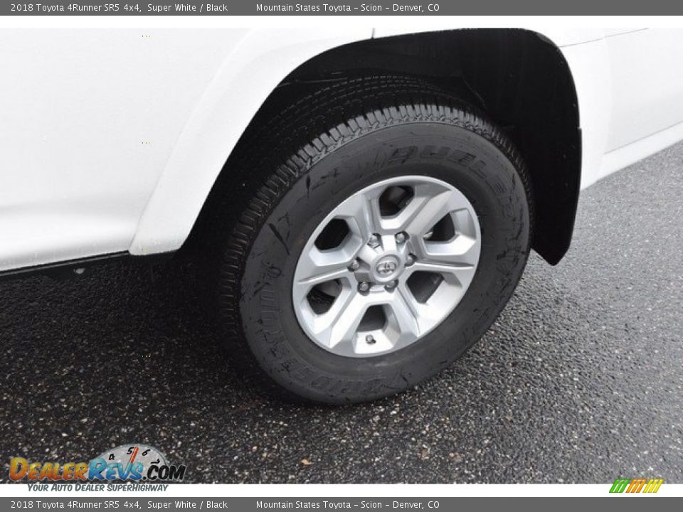 2018 Toyota 4Runner SR5 4x4 Super White / Black Photo #33