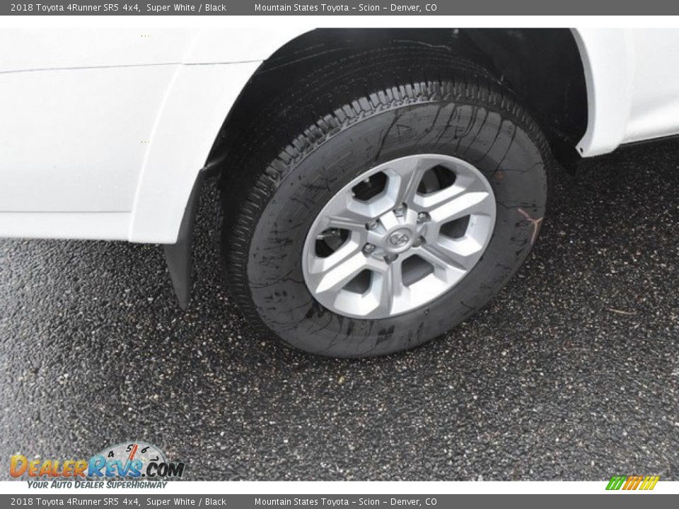 2018 Toyota 4Runner SR5 4x4 Super White / Black Photo #34