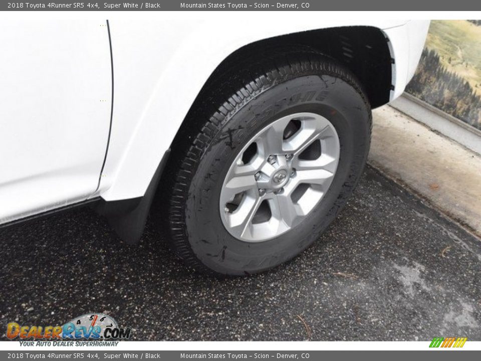 2018 Toyota 4Runner SR5 4x4 Super White / Black Photo #35
