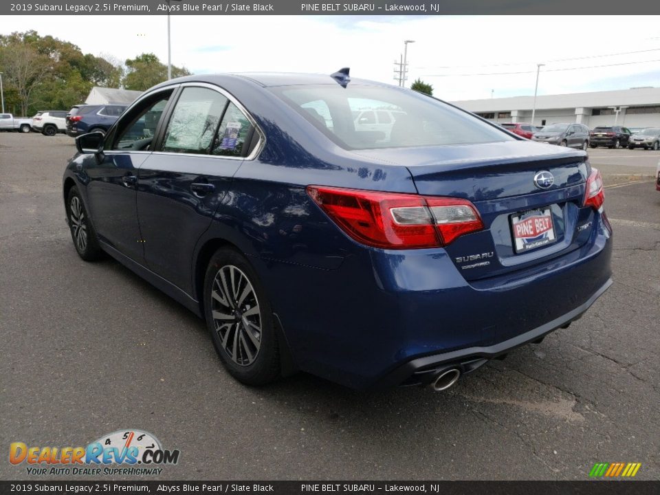 2019 Subaru Legacy 2.5i Premium Abyss Blue Pearl / Slate Black Photo #4