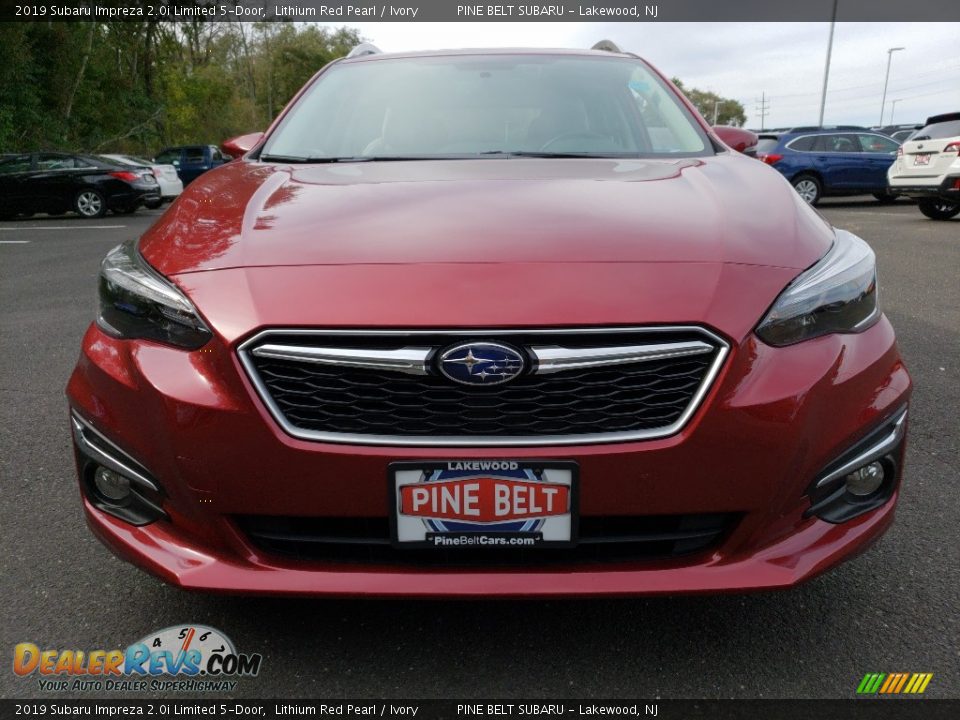 2019 Subaru Impreza 2.0i Limited 5-Door Lithium Red Pearl / Ivory Photo #2