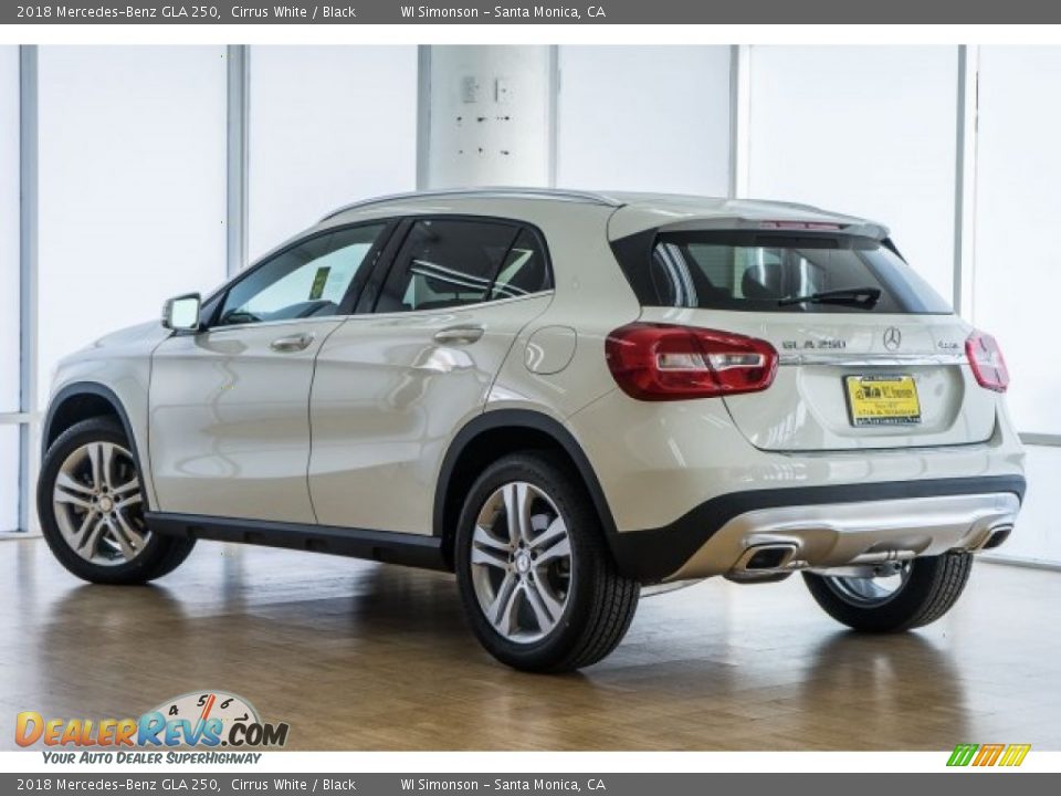 2018 Mercedes-Benz GLA 250 Cirrus White / Black Photo #3