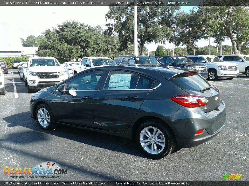 2019 Chevrolet Cruze LT Hatchback Nightfall Gray Metallic / Black Photo #3