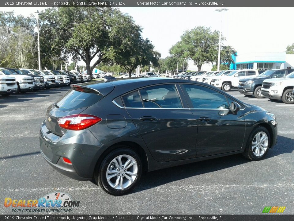 2019 Chevrolet Cruze LT Hatchback Nightfall Gray Metallic / Black Photo #5