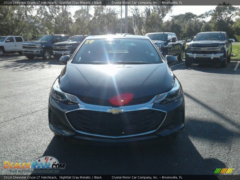 2019 Chevrolet Cruze LT Hatchback Nightfall Gray Metallic / Black Photo #8