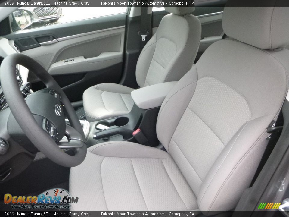 Front Seat of 2019 Hyundai Elantra SEL Photo #11