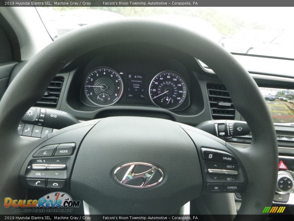 2019 Hyundai Elantra SEL Steering Wheel Photo #15