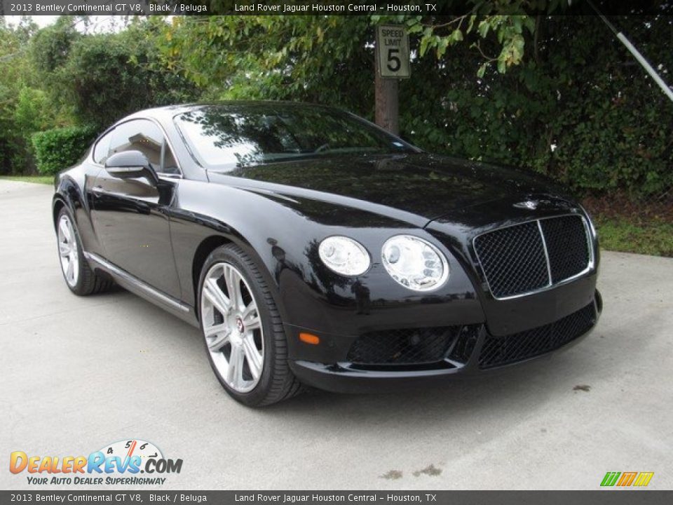2013 Bentley Continental GT V8 Black / Beluga Photo #2