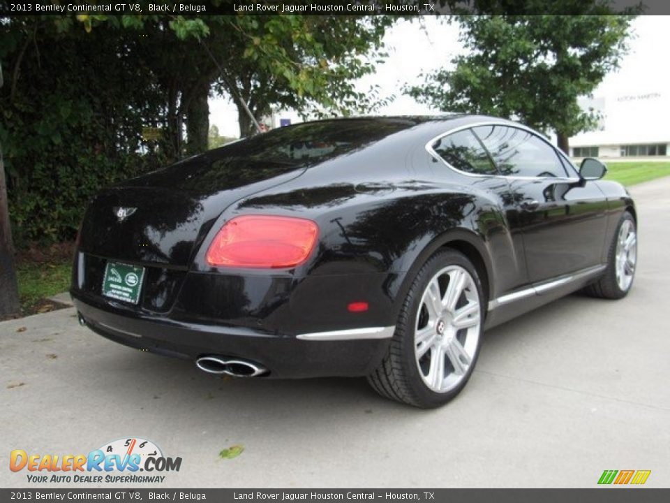 2013 Bentley Continental GT V8 Black / Beluga Photo #7