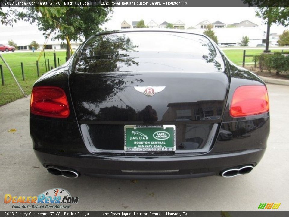 2013 Bentley Continental GT V8 Black / Beluga Photo #8