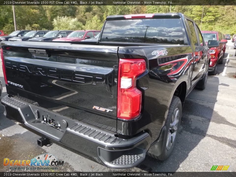 2019 Chevrolet Silverado 1500 RST Crew Cab 4WD Black / Jet Black Photo #5