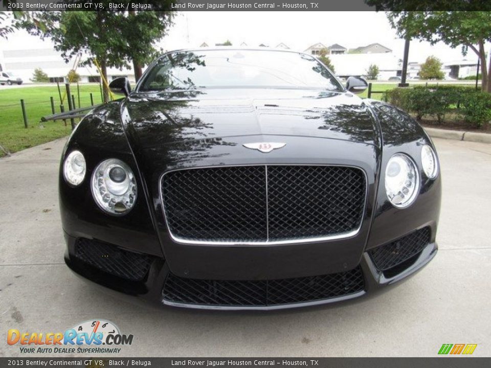 2013 Bentley Continental GT V8 Black / Beluga Photo #9