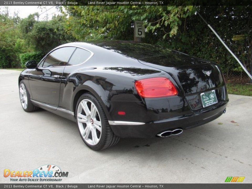 2013 Bentley Continental GT V8 Black / Beluga Photo #12