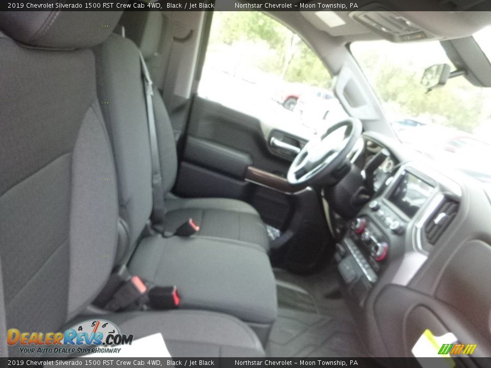 2019 Chevrolet Silverado 1500 RST Crew Cab 4WD Black / Jet Black Photo #9