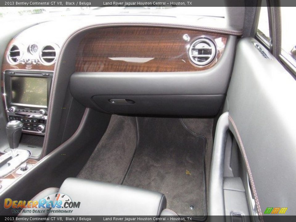 2013 Bentley Continental GT V8 Black / Beluga Photo #15