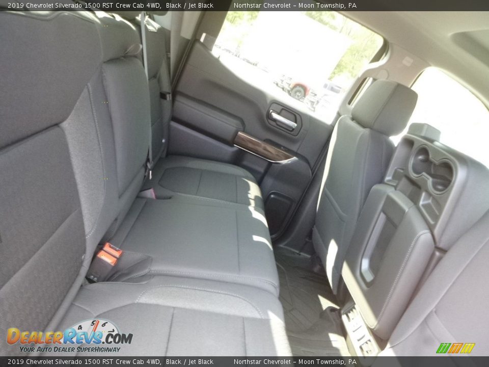 2019 Chevrolet Silverado 1500 RST Crew Cab 4WD Black / Jet Black Photo #11
