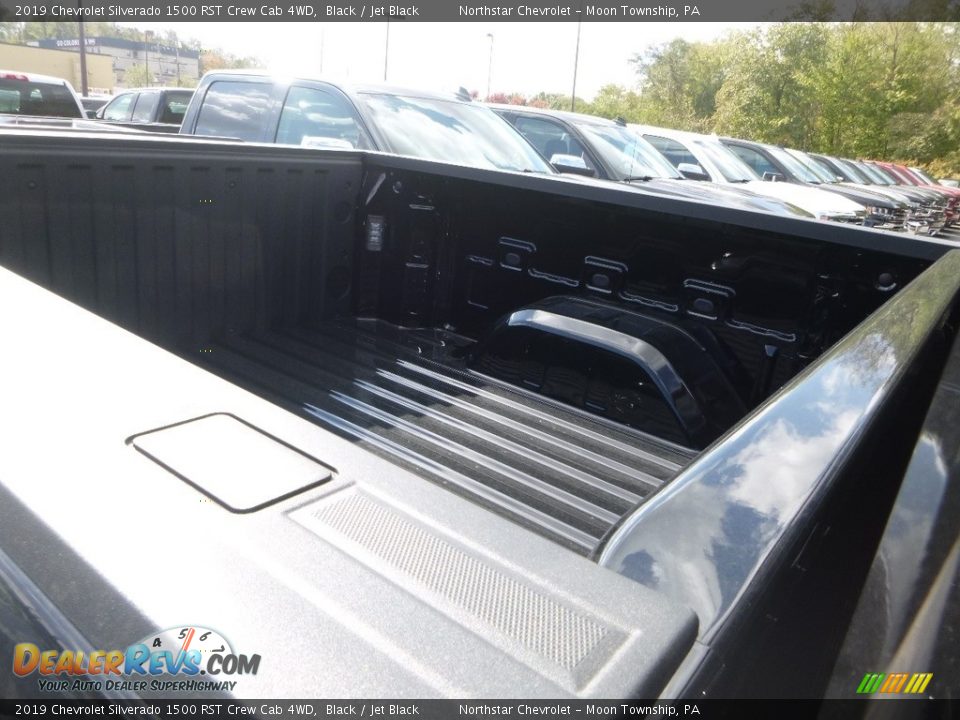 2019 Chevrolet Silverado 1500 RST Crew Cab 4WD Black / Jet Black Photo #12