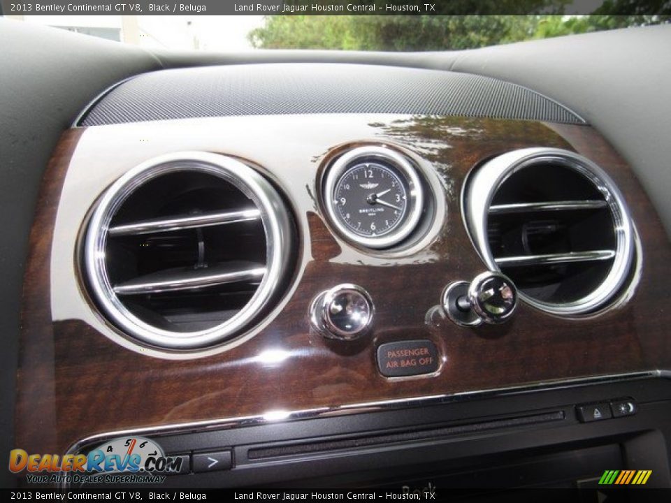 2013 Bentley Continental GT V8 Black / Beluga Photo #26